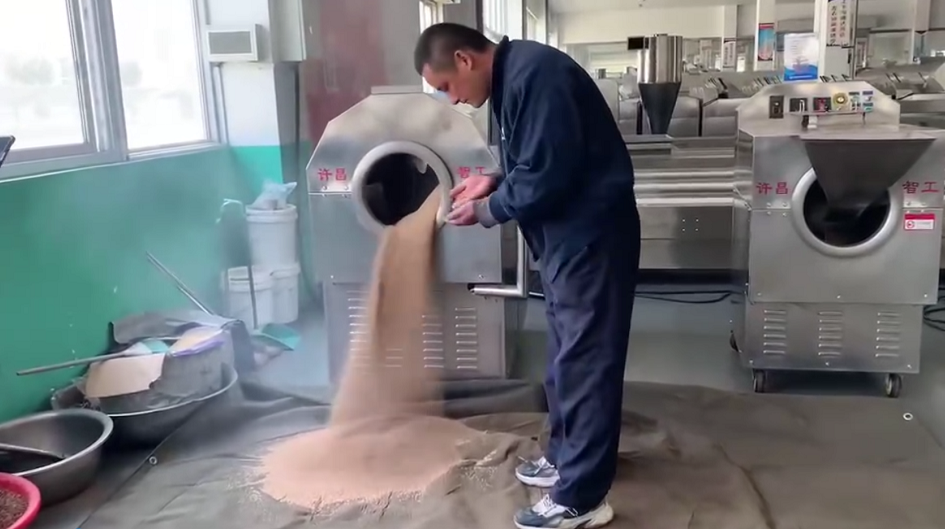炒芝麻機