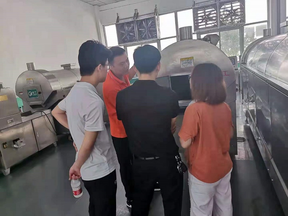 炒貨機流水線