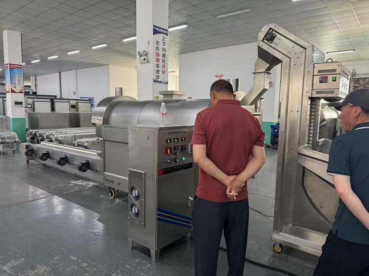 電磁流水線炒苦蕎機