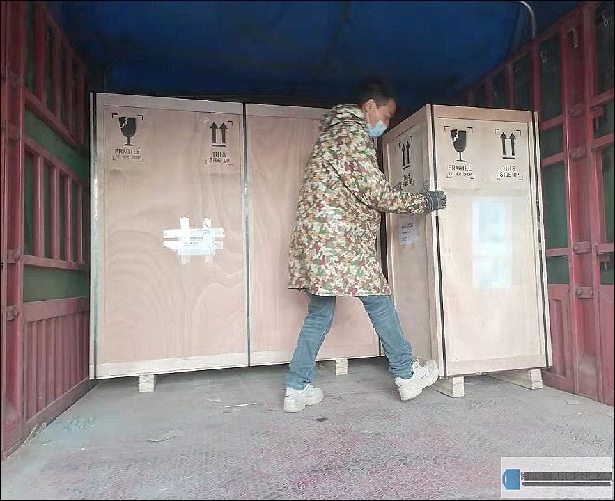 越南客戶訂購(gòu)的DCCZ 7-10裝車發(fā)貨