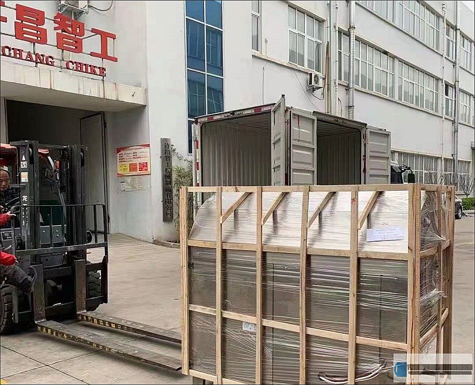 河南客戶光臨許昌智工訂購(gòu)多功能電磁炒貨設(shè)備