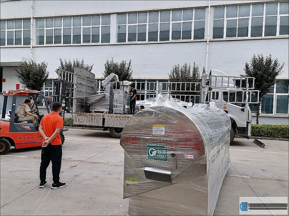 許昌智工流水線電磁炒貨設(shè)備發(fā)貨河北保定