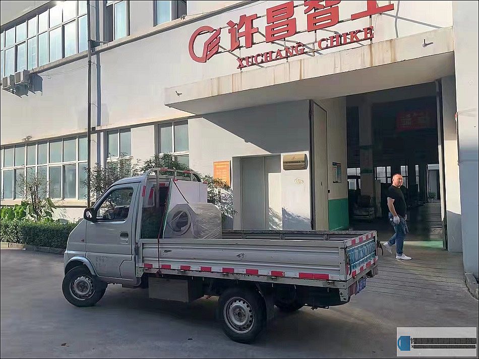 多地客戶光臨許昌智工訂購(gòu)電磁炒貨設(shè)備